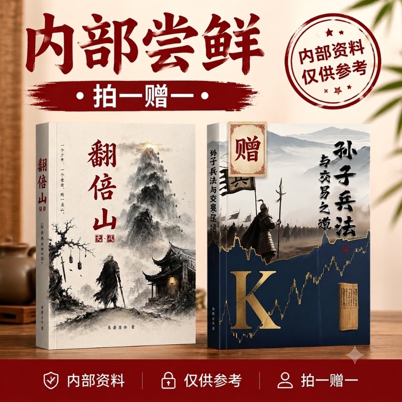 Lao Yu's New Work, "Double the Mountain," Is Available for Early Purchase, and Includes a Bonus Book: "Sun Tzu's Art of War and the Ways of Trading."