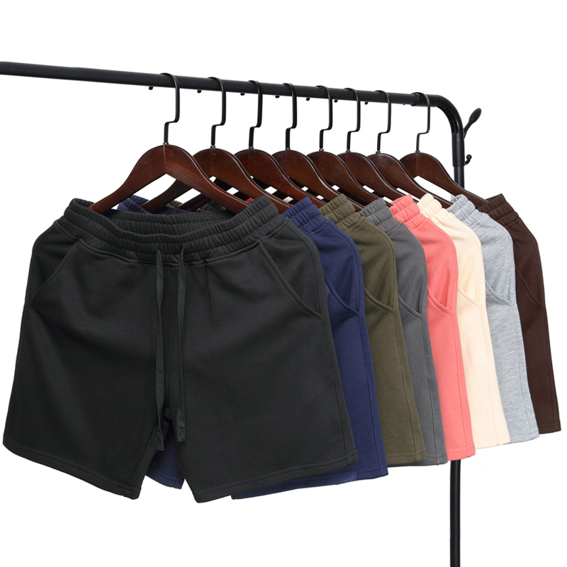 Men's Summer Sports Casual Shorts, Knee-Length 5cm Shorts, Trendy American Style Ultra-Short Three-Quarter Pants, 3/4 Sweatpants