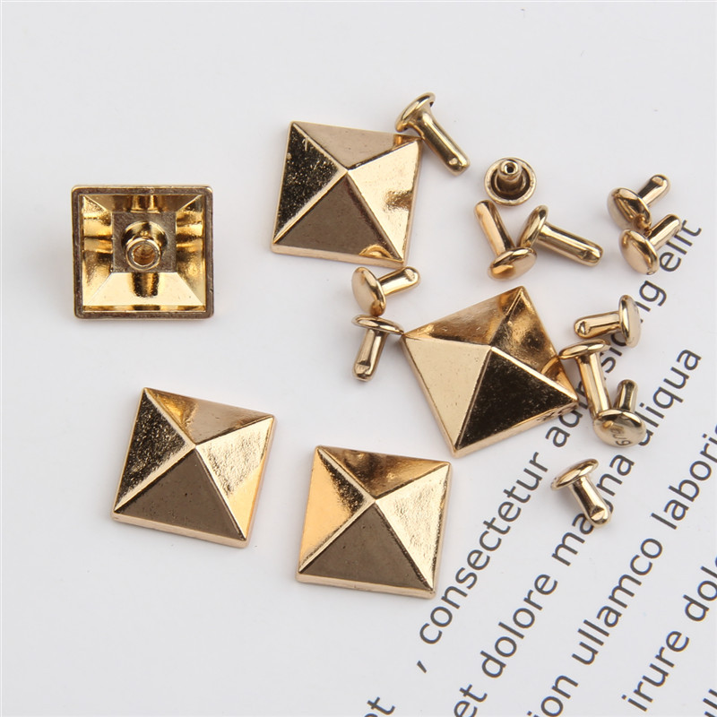 2021 Valentino DIY Spike Rivets Alloy Small Accessories for Bags and Shoes Pyramid Accessories Shoe Studs