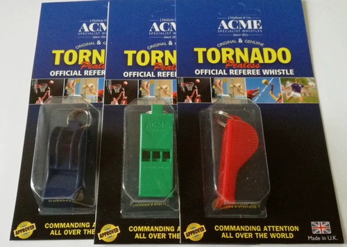 Acme 622 Торнадо Британский импортный гигантский вокальный свисток синий мяч свисток волейбол свисток