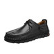 Jeep Shield Men's Shoes Business Leather Shoes Men's Outdoor Casual Shoes Genuine Cowhide Breathable Lazy Slip-on Large Toe Shoes