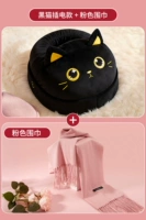 Черный кот? Подключаемый стиль + шарф