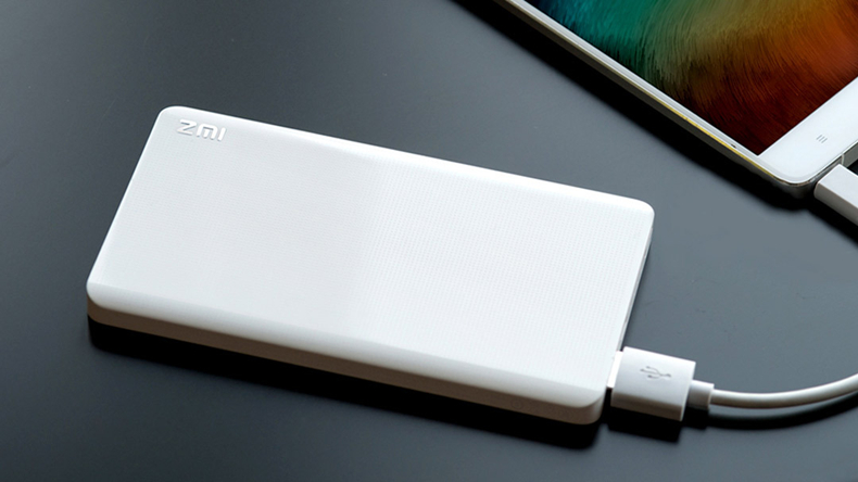 Gạo tím ZMI 5000 mAh sạc nhanh hai chiều có thể sạc nhanh trên máy bay