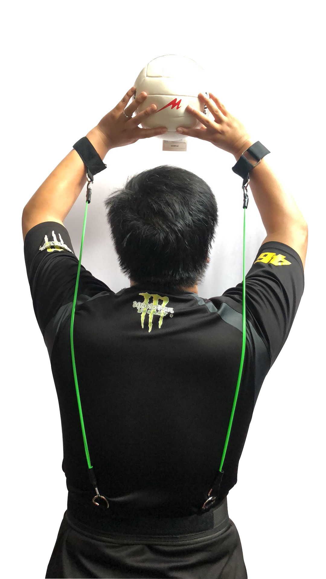 MEILUJIE (MEILUJIE)new volleyball training equipment Volleyball passing training resistance belt VZ-022