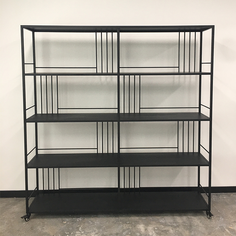 loft warehouse living room exhibition hall Creative Iron Art Screen Partition Show Shelf Office Commercial Shelve