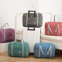 Large capacity travel bag female short-distance travel handbag waiting for delivery bag clothes storage bag fitness lever luggage bag
