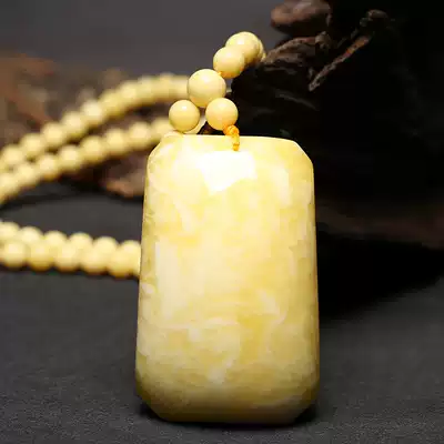 Natural Baltic white Beeswax pendant Amber safe brand flower nectar men and women long version necklace sweater chain