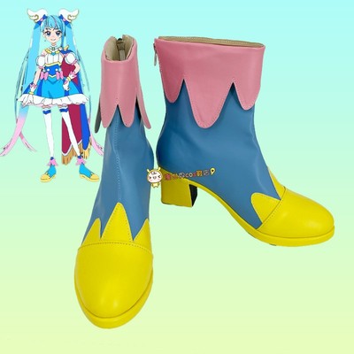 taobao agent Wide Sky Light Beautiful Girl Sora COS Shoes Customization 1748COSPLAY Performance Shoes Booting Customization