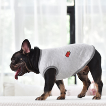 Dog clothes spring and summer breathable thin style bucket Teddy VIP small dog pet clothes two feet vest