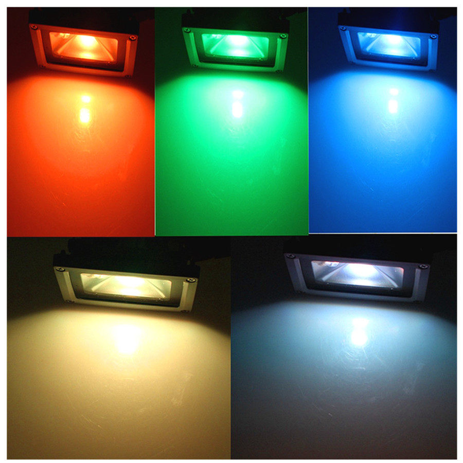 LED color spot light Garden color spot light Red green blue outdoor waterproof landscape light Silk color tree light