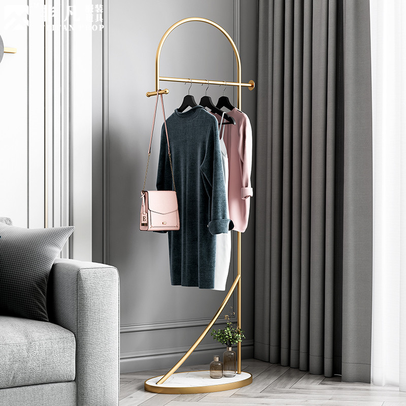 Light Extravagant Hat Rack Ground Modern Minima Nordic Marble Bedroom Tennis Red Ins Clothing Shop Shop Window Show Shelf