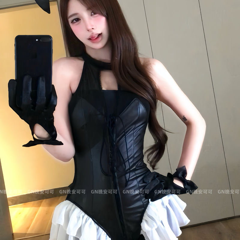 Halloween Costumes 2026 Spring and Summer New Sexy Bunny Girl Cosplay Uniform Set Pure Desire Hot Girl Outfit Can Be Worn Outside