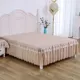 1.8m2 mét giường bedspread váy ngủ váy một mảnh giường trải giường nắp bảo vệ váy công chúa gió Hàn Quốc bông đôi - Váy Petti