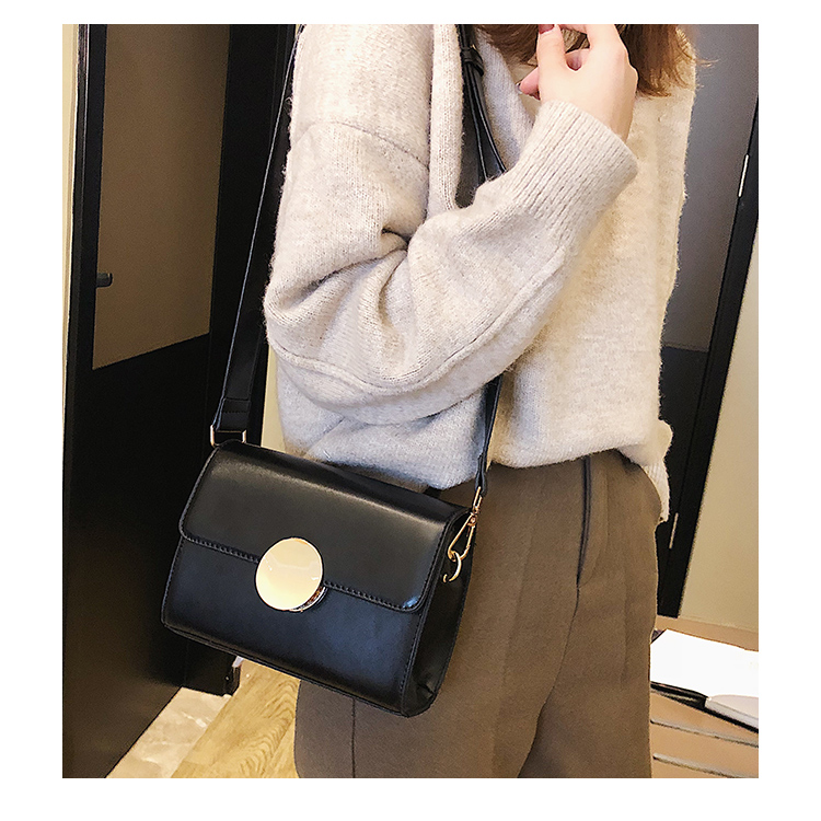 Túi lưới retro màu đỏ đen nữ 2019 mới bắt sóng thường xuyên Túi Sen Messenger phiên bản Hàn Quốc của túi đeo vai hoang dã túi nhỏ - Túi xách nữ túi xách da nữ