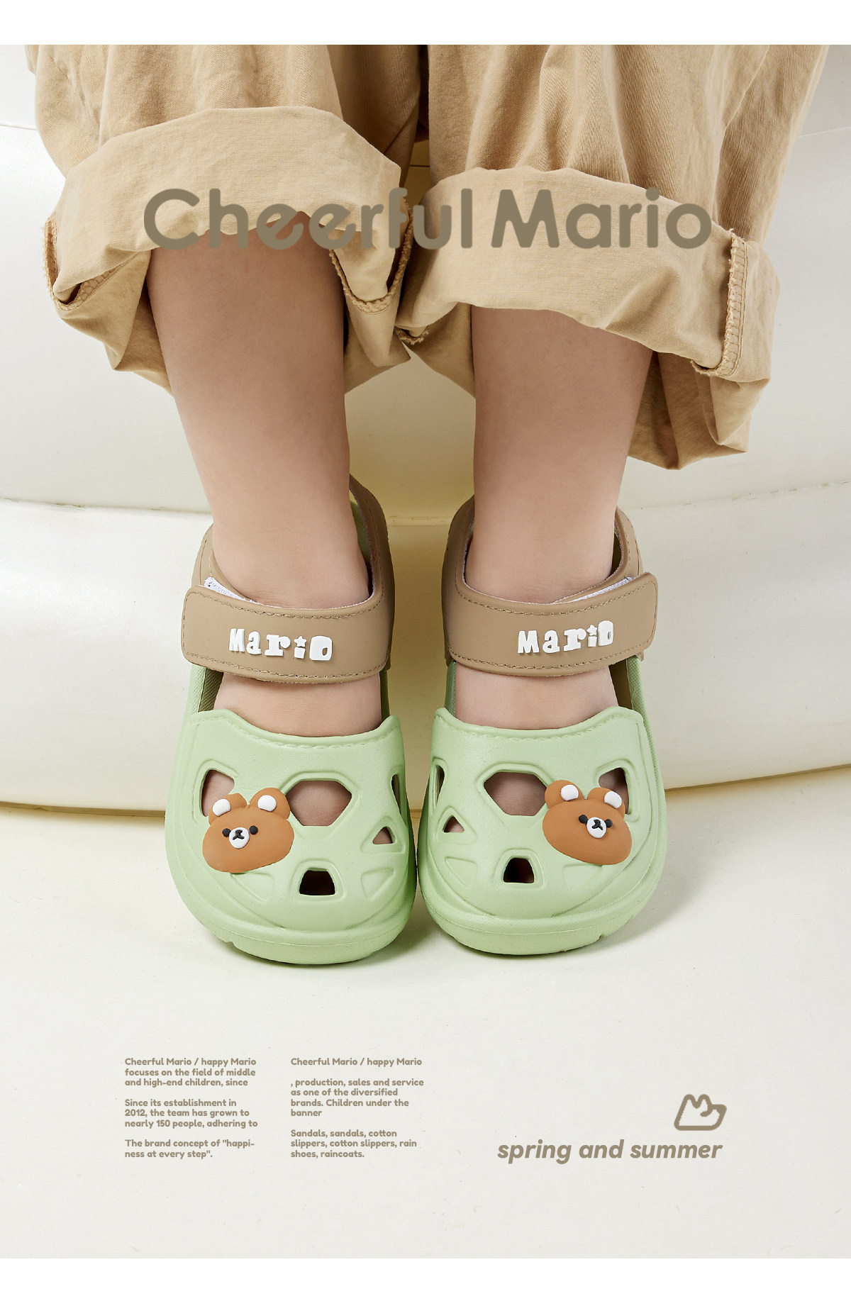 Baby Summer Toddler Closed Toe Girl Non Slip Sandals — 24