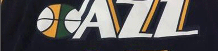 Mùa giải mới 2018 Đồng phục bóng rổ Jazz 45 áo jersey phiên bản đô thị thêu nhóm tùy chỉnh mô hình lưới bóng rổ nhựa	
