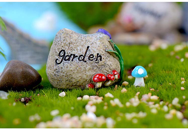 Micro phong cảnh rockery giả đá trang trí sáng tạo trong chậu trang trí nhiếp ảnh đạo cụ chai sinh thái thủ công - Trang trí nội thất các đồ trang trí phòng ngủ đẹp