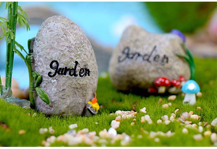 Micro phong cảnh rockery giả đá trang trí sáng tạo trong chậu trang trí nhiếp ảnh đạo cụ chai sinh thái thủ công - Trang trí nội thất các đồ trang trí phòng ngủ đẹp