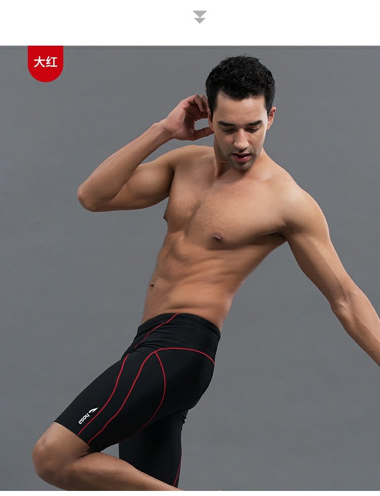 Đồ bơi Hosa hosa boxer suối nước nóng kích thước lớn đồ bơi nhanh khô phù hợp với đồ bơi nam 115141530 - Nam bơi đầm quần bơi đi biển nam