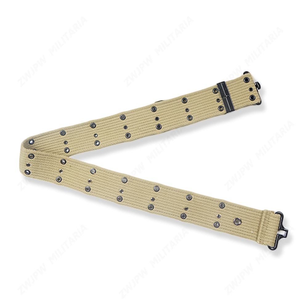American M1936 belt khaki three-eye S belt pure cotton high-quality marine corps land
