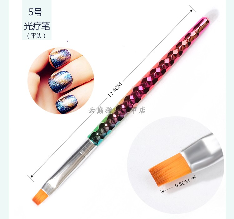 Dụng cụ làm móng cung cấp móng nghệ thuật vẽ bút khắc bút kéo nàng tiên cá - Công cụ Nail giũa móng tay