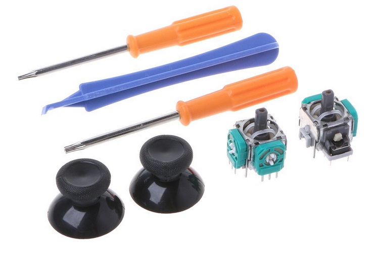 XBOX ONE handle 3D joystick joystick remote sensing mushroom head cap T6 T8 screwdriver batch XBOX Series