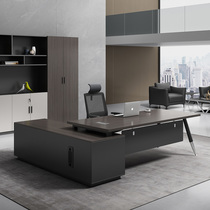 Boss table Foshan office furniture simple modern panel table master table boss desk boss Office table and chair