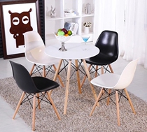 Imus dining table table table negotiation table and chair combination simple restaurant table and chair combination small apartment table