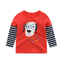 27kids brand autumn childrens clothing boys and children long sleeve T-shirt children clothes baby base shirt cotton autumn clothes