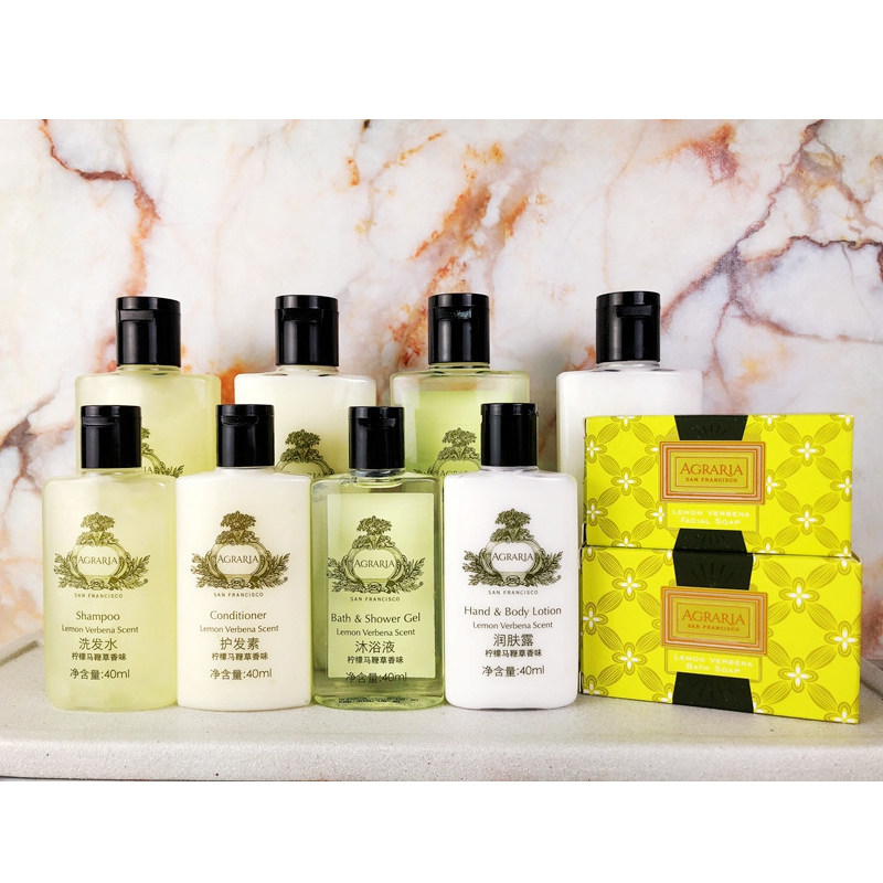 Fresh and pleasant lemon Horse whip Shampoo Shampoo body lotion Lotion Lotion Intercontinental Hotel Courtesy
