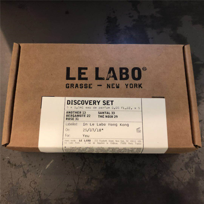 Pre-counter LE LABO Discovery Set Hộp quà tặng nước hoa đẩy nóng năm cổ điển 1,5ml * 5 - Nước hoa nước hoa 33