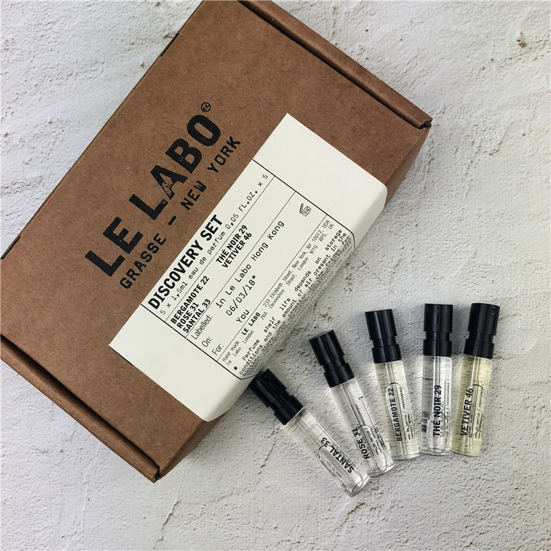 Counter LE LABO Mẫu nước hoa gốc gỗ đàn hương 33 bergamot 22 hoa hồng 31 trà đen 29 và các mẫu khác 1,5ml nước hoa chanel bleu