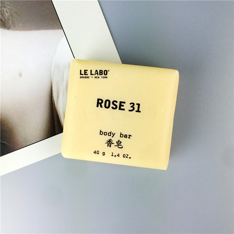 Perfume Lab ROSE31 SOAP BATH SOAP Soap Finish with Iman Wooden Rose Fragrance 40g Fermon