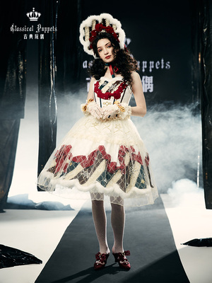 taobao agent Classic doll, dress, Lolita OP, Lolita style