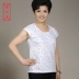 Áo khoác trung niên và cao tuổi, đồ lót nữ, cotton, ông già, bà già lỏng lẻo, áo nỉ, phần mỏng mùa hè, áo sơ mi chạm đáy