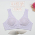 Large-code mẹ bông áo ngực trong đồ lót già womens nút phía trước áo ngực không có vòng thép vest theo phong cách mỏng full-bìa cốc. 