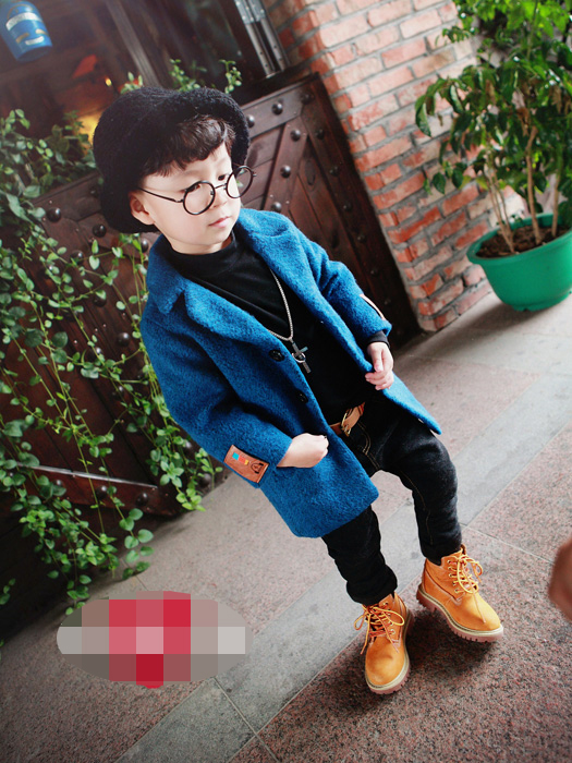Manteau pour garcon en de laine - Ref 2161289 Image 9