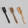 Peng Chen new tea accessories Bamboo ebony chicken wing spoon Take tea Solid wood tea spoon Popular tea spoon