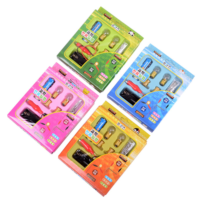 Han Edition Children Elementary School Students Experimental Equipment Science Experimental Materials Know Electrics Suit Bulb Electromagnet