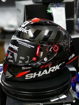 Shark Shark Red X Big Tail Lorenzo 99 Helmet Full Carbon Fiber