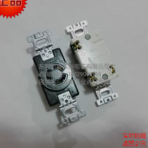 Imported panasonic panasonic single-phase 110V plug anti-loose with locking concealed socket WF2315BK