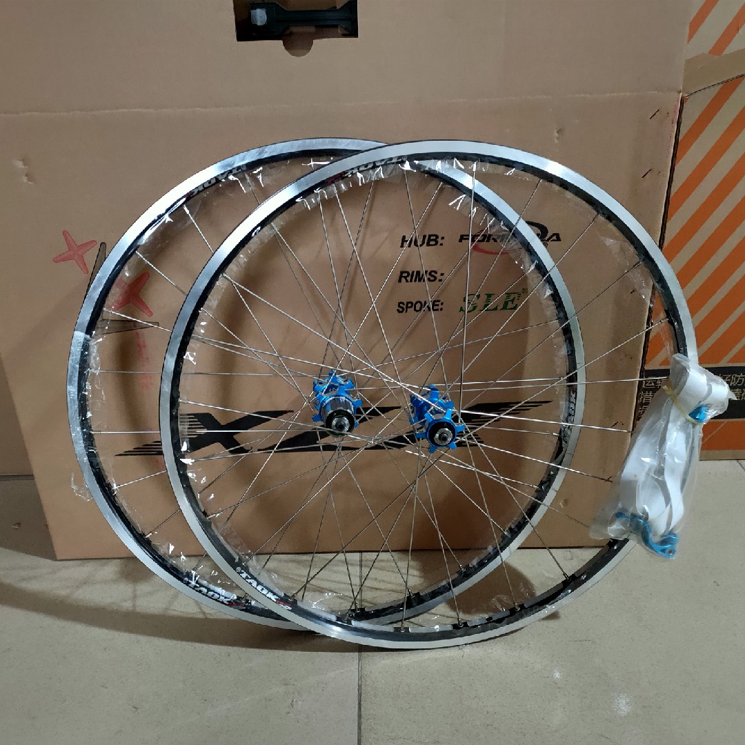 2 Pei Lin 26 Inch V Brake Wheel Group Car Circle CNC Flower Drum Xin Source Hong Disc V Dual-Use Wheel Group Machine Editor Intensity is good