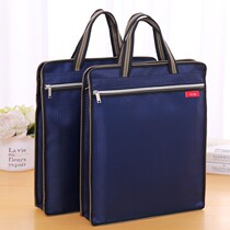 Vertical tote bag Oxford canvas document bag A4 Book information document bag Briefcase conference bag Waterproof custom