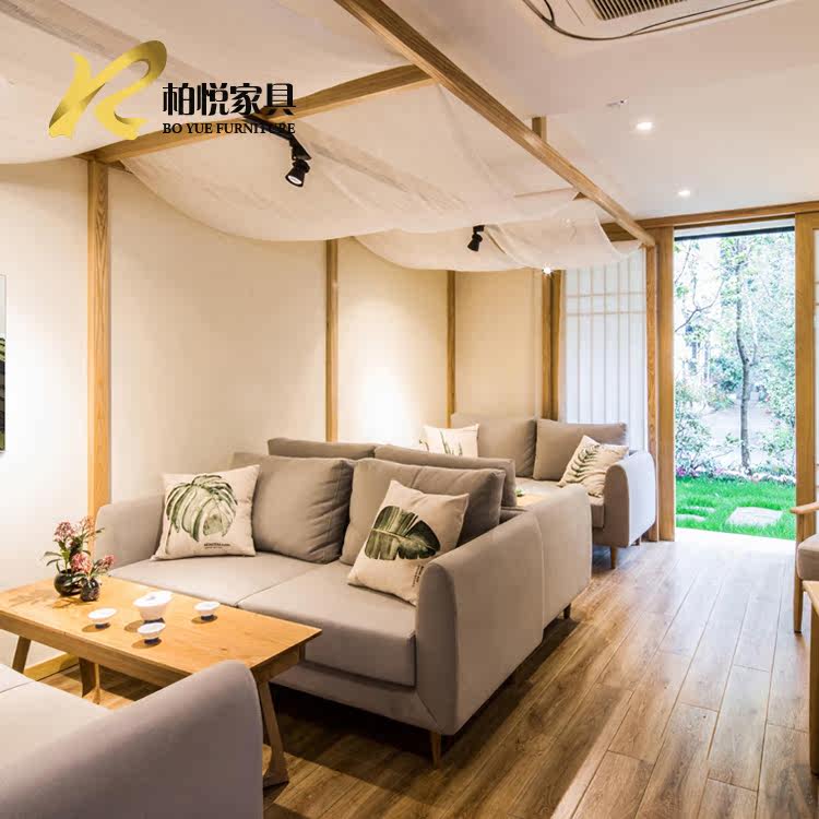 Customized star business hotel theme hotel furniture homestay guest