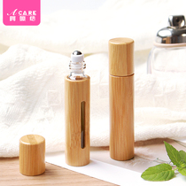 Bamboo High-end Portable Essential Oil Bottle of Ball Bottle Air Bottle Perfume Packed Bottle Portable Beaded Everest Bottle small sample