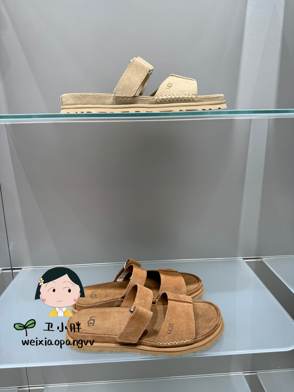 Ugg Official Store Direct Delivery 26 Spring/Summer Women's Comfortable and Stylish Flat Slip-On Slippers 1178590