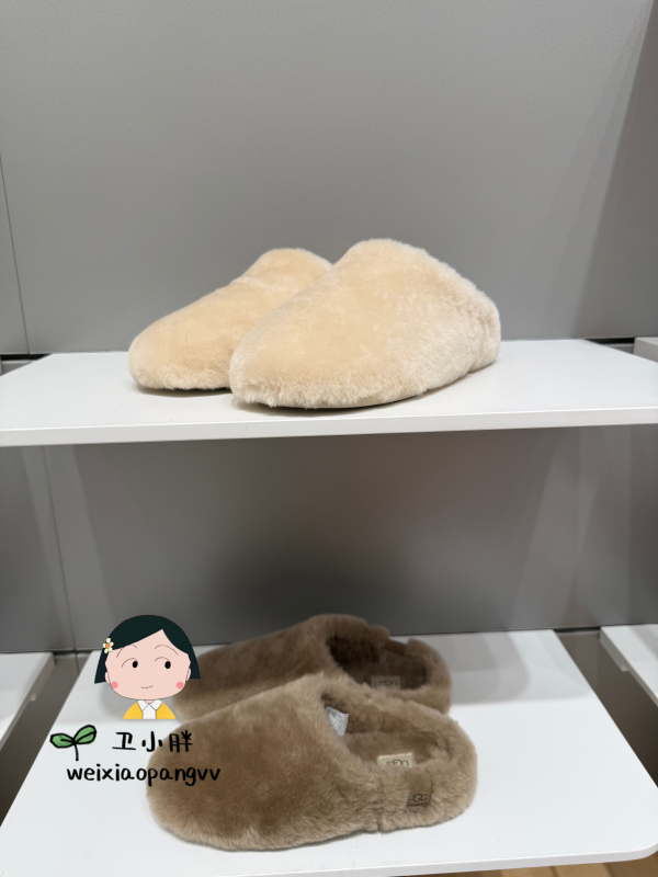 Ugg Direct Delivery from the Store 26 Autumn/Winter Women's Fashionable and Comfortable Round-Toe Solid Color Closed-Toe Furry Slippers 1184352 Ugg Direct Delivery from the Store 26 Autumn/Winter Women's Fashionable and Comfortable Round-Toe Solid Color Closed-Toe Furry Slippers 1184352