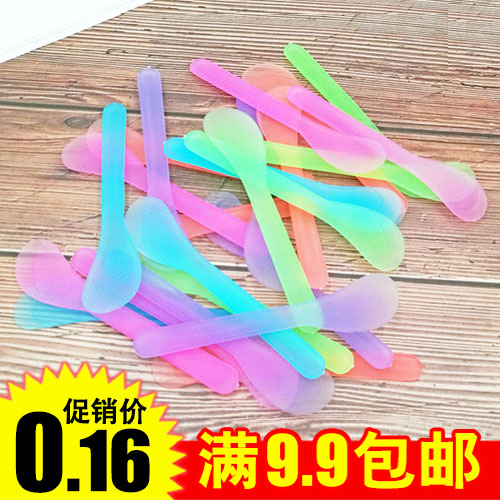 Beauty salon mix oil bowl color plastic mask stick mix mold stick Mask spoon DIY mask scraper makeup tool