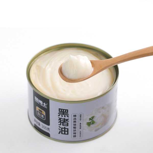 国家重点龙头企业 膳博士 食用黑猪油 300g 天猫优惠券折后¥24.8包邮(¥26.8-2)