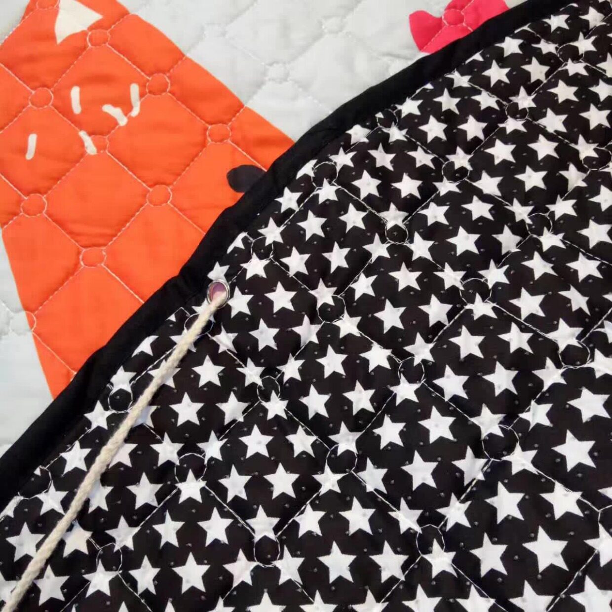 Развивающий коврик для ползания ins宝宝爬行垫加厚客厅卧室儿童游戏垫折叠地毯可收纳婴儿爬爬垫 OTHER